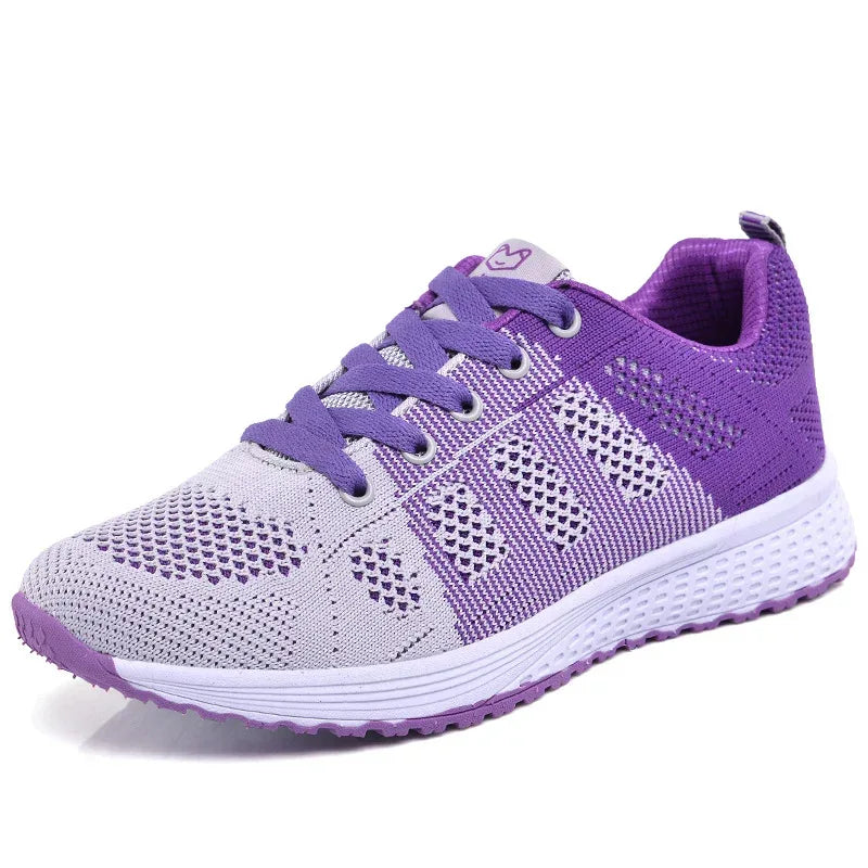 New Style Sports Shoes Women Flying Woven Mesh Women's Shoes Sports Shoes - DanaFashionstore