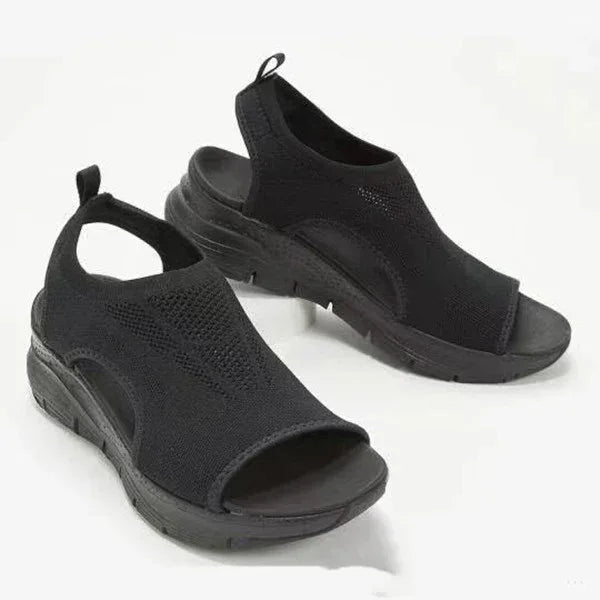 Mesh Platform Soft Sole Casual Sports Women's Shoes - DanaFashionstore