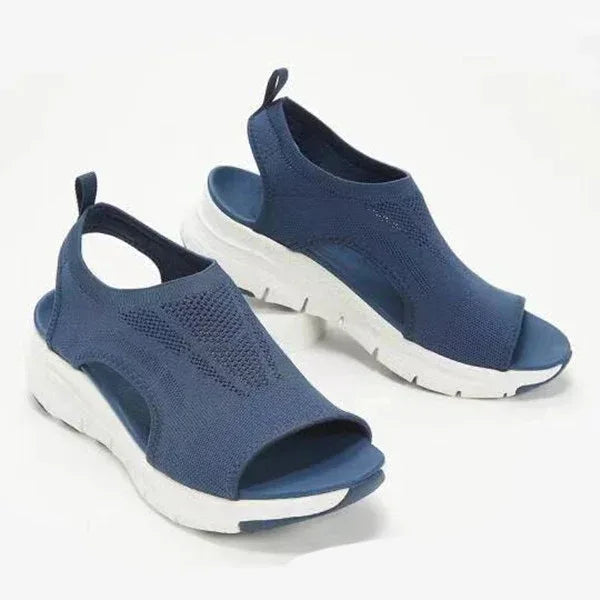 Mesh Platform Soft Sole Casual Sports Women's Shoes - DanaFashionstore