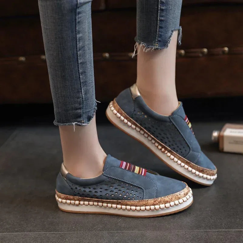 Women's casual sports leather shoes - DanaFashionstore