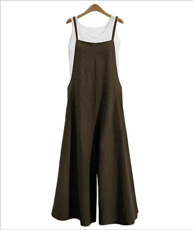 Loose Wide-Leg Jumpsuit 2026 - One-Piece Casual Pants Jumpsuit - DanaFashionstore