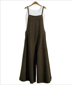 Loose Wide-Leg Jumpsuit 2026 - One-Piece Casual Pants Jumpsuit - DanaFashionstore