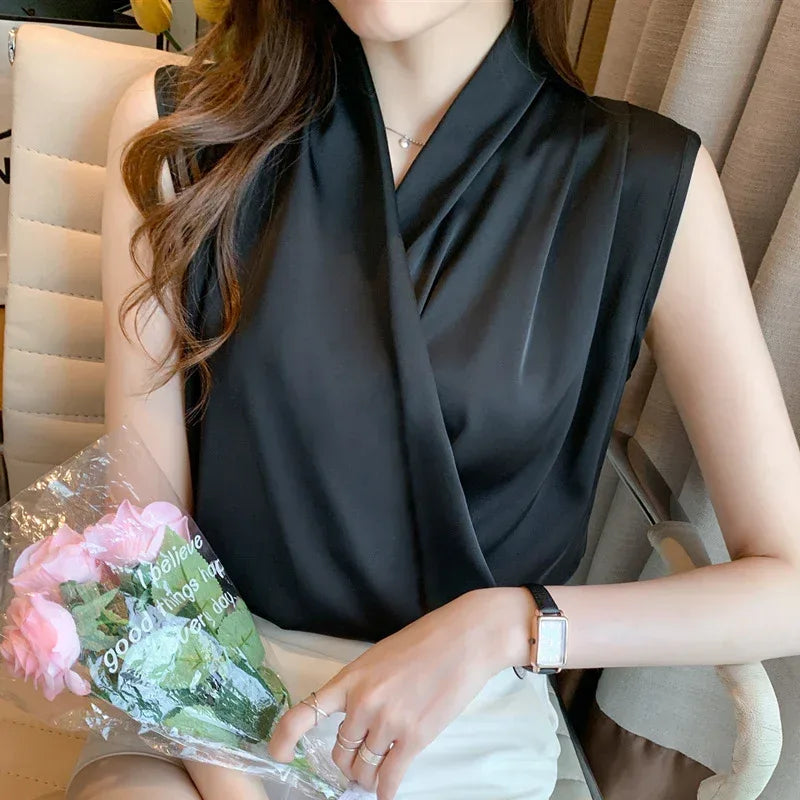 Summer Sleeveless Camisole Women Wear V-neck - DanaFashionstore