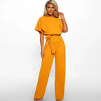 Fashionable Slim Strappy Jumpsuit Women 2026 - Elegant One-Piece - DanaFashionstore