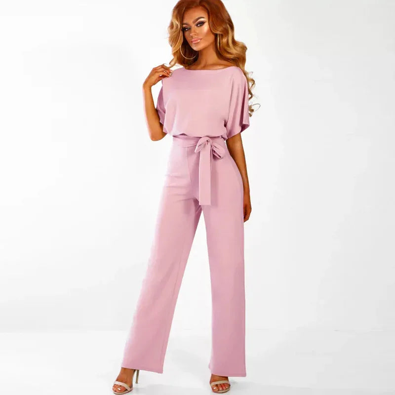 Fashionable Slim Strappy Jumpsuit Women 2026 - Elegant One-Piece - DanaFashionstore