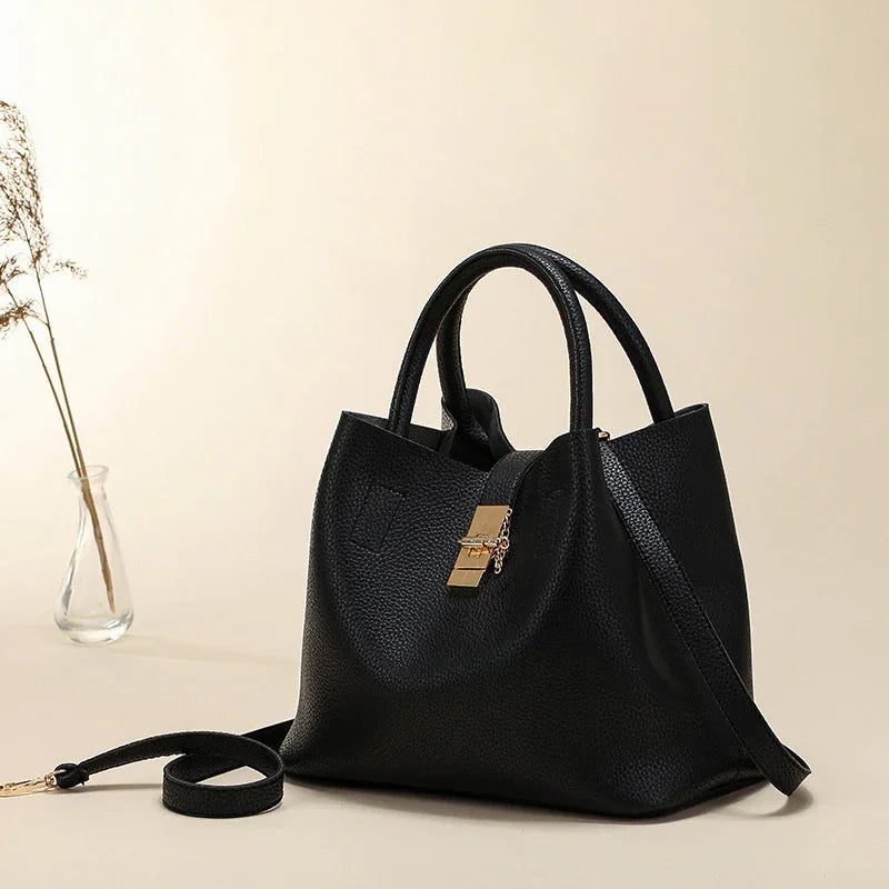 PU Bucket Bag All-match Fashion Single-shoulder Diagonal Bag - DanaFashionstore