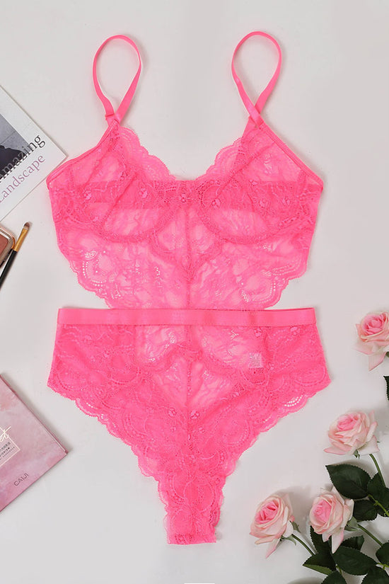 Lace Sexy Lingerie Slim-fit Corset Sexy One-piece Women