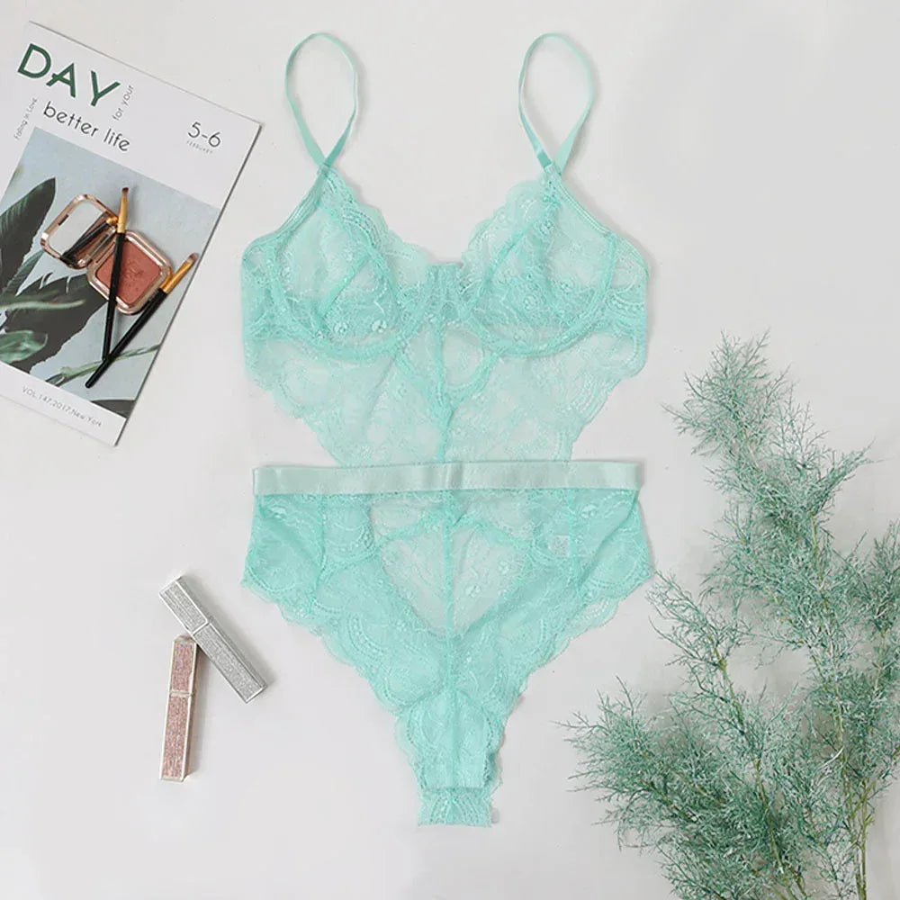 Lace Sexy Corset Lingerie 2026 - Slim-Fit One-Piece for Women - DanaFashionstore