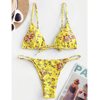 Sexy Halter Tie Dye Bikini Set - DanaFashionstore