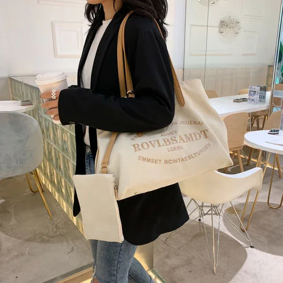 Canvas bag shoulder bag - DanaFashionstore