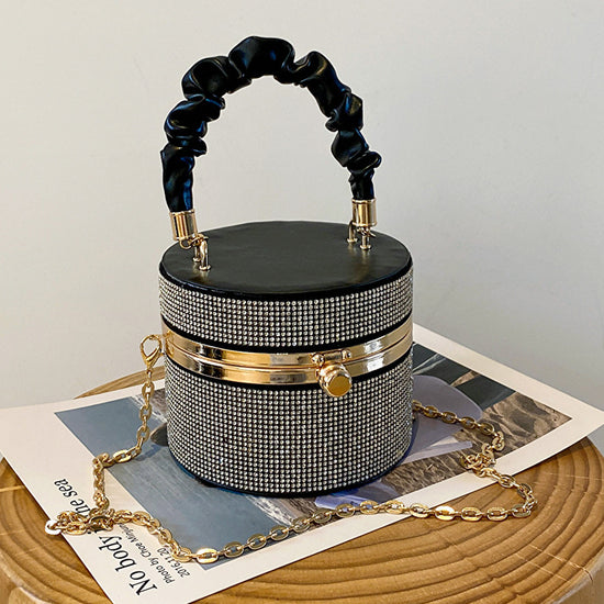 Women's Fashion All-matching Rhinestone Fashion Bucket Bag - Dana Fashion