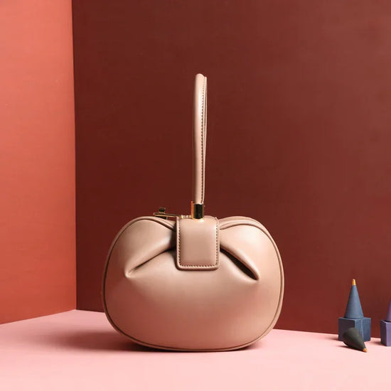 Leather handbags fashion dumplings handbag - DanaFashionstore