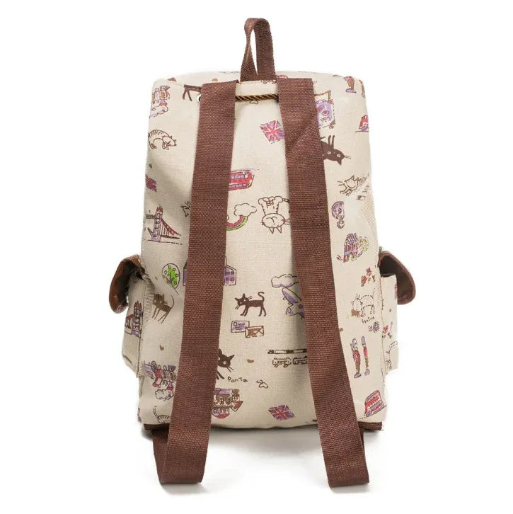 LOVELY CAT DRAWSTRING BACKPACK - DanaFashionstore