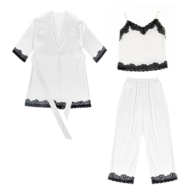 Nightgown suspender trousers lace nightgown - Dana Fashion