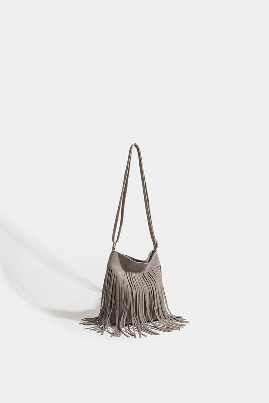 Artistic Tassel Simple And Popular Shoulder Bag