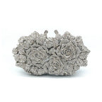 Hollow Rose Diamond Dinner Bag - DanaFashionstore