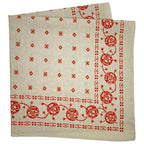 Cotton Vintage Printed Square Scarf Riding Pocket - DanaFashionstore