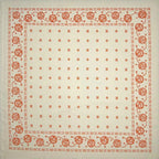 Cotton Vintage Printed Square Scarf Riding Pocket - DanaFashionstore