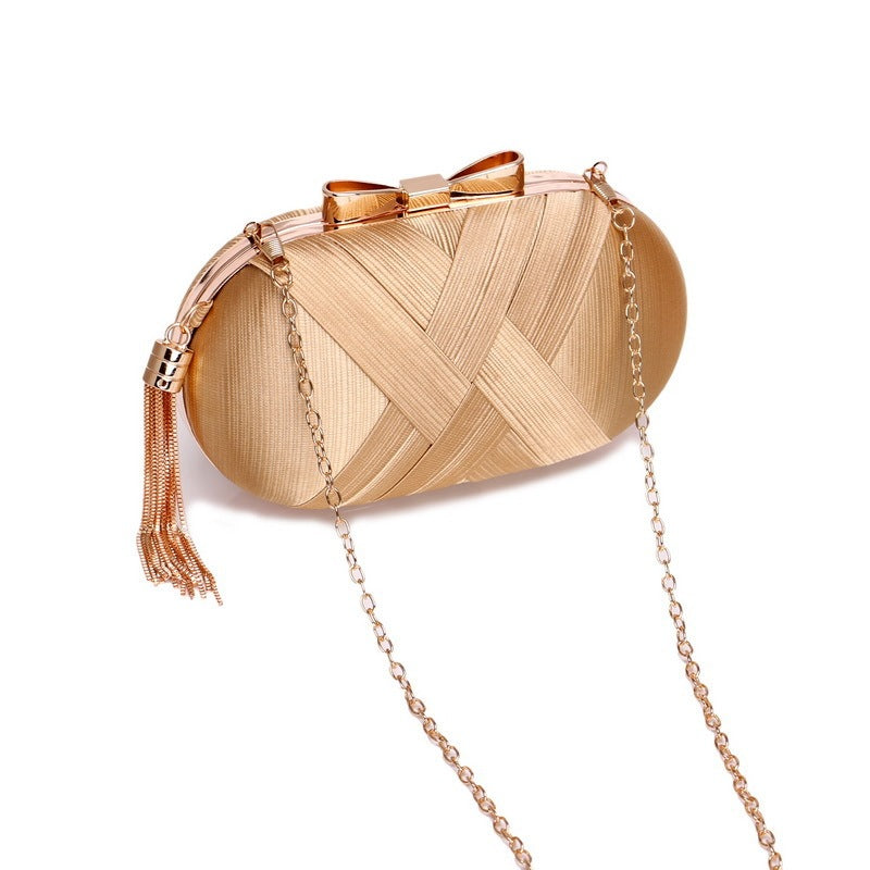 Tassel Dinner Bag European And American Banquet Handbag - Dana Fashion