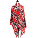 Women's Cashmere-like Plus-sized Double-sided Qicaigei Scarf Shawl - DanaFashionstore