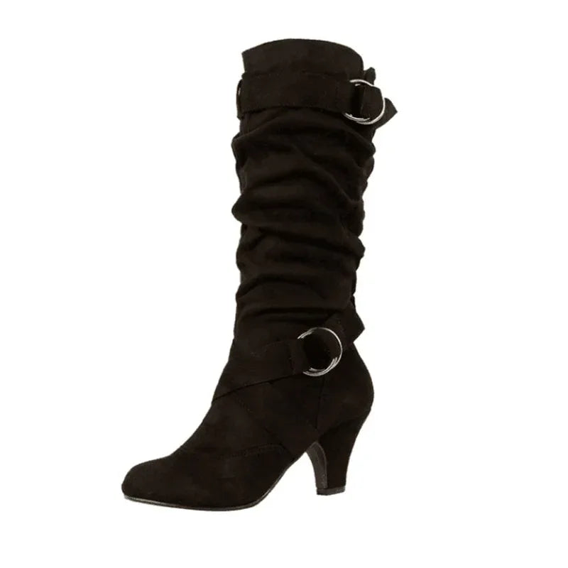 Women's boots with high heels - DanaFashionstore
