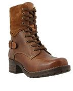 Casual low-heeled 43 round toe cross strap Martin boots - DanaFashionstore