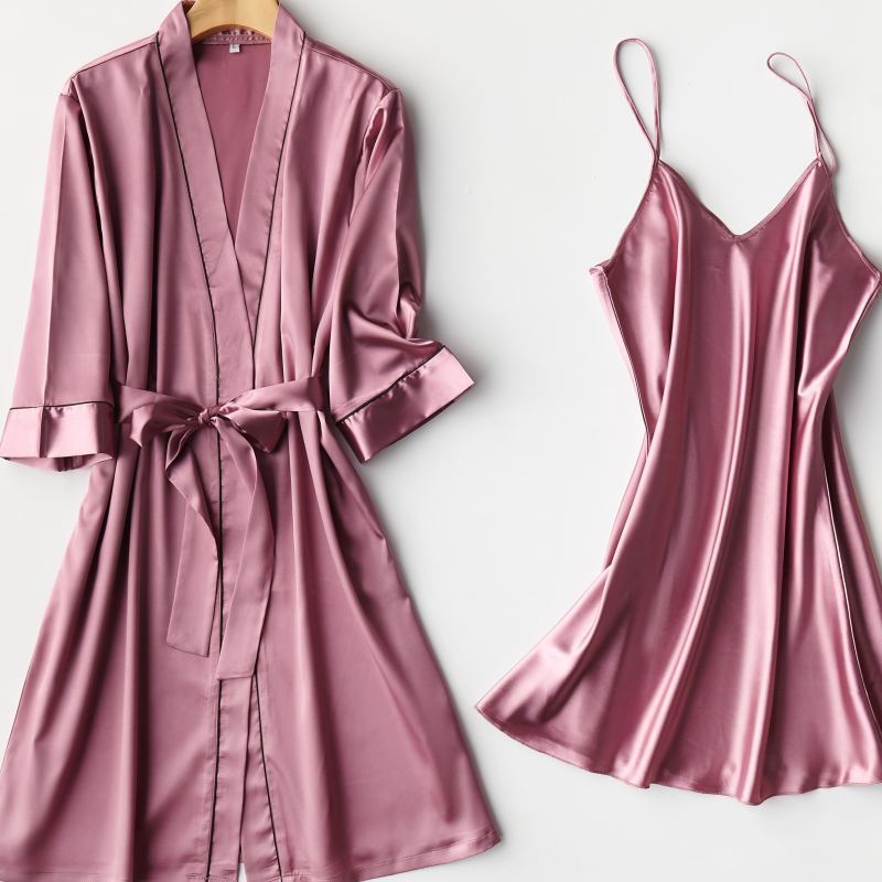 Two-piece suspender nightgown - Dana Fashion