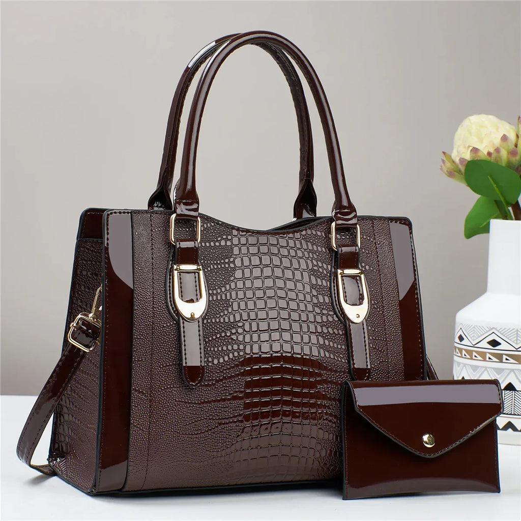 Two-piece Set Commuter Hand-carrying Bag Large Capacity Crossbody - DanaFashionstore