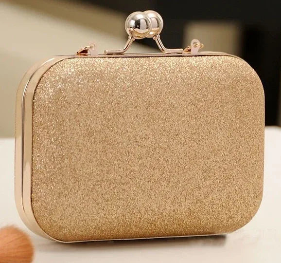 Women Handbag Evening Bags For Party New Women Chain Shoulder Bag Ladies Fashion Gold Clutch Box Bag Women Messenger - DanaFashionstore