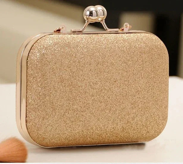 Women Handbag Evening Bags For Party New Women Chain Shoulder Bag Ladies Fashion Gold Clutch Box Bag Women Messenger - DanaFashionstore