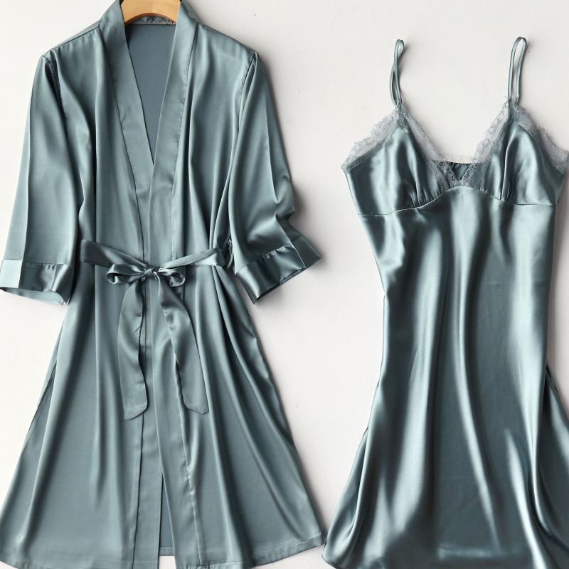 Two-piece suspender nightgown - Dana Fashion