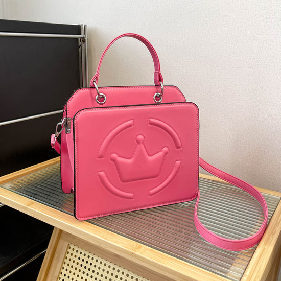 Women's Shoulder Bag Embossed Simple Cross-border PU Soft Leather Textured - Dana Fashion