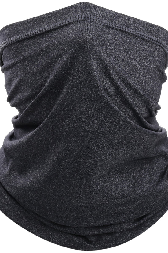 Ski half face cold winter warm hooded scarf