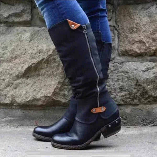 Low-heeled Martin boots - DanaFashionstore