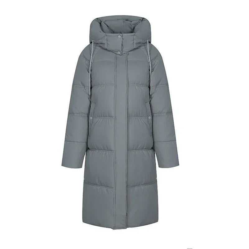 Long Over Knee Hooded Jacket 2025 - Thickened Winter Coat - DanaFashionstore