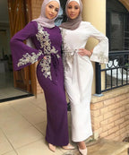 Muslim embroidered dress - DanaFashionstore