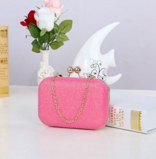 Women Handbag Evening Bags For Party New Women Chain Shoulder Bag Ladies Fashion Gold Clutch Box Bag Women Messenger - Dana Fashion