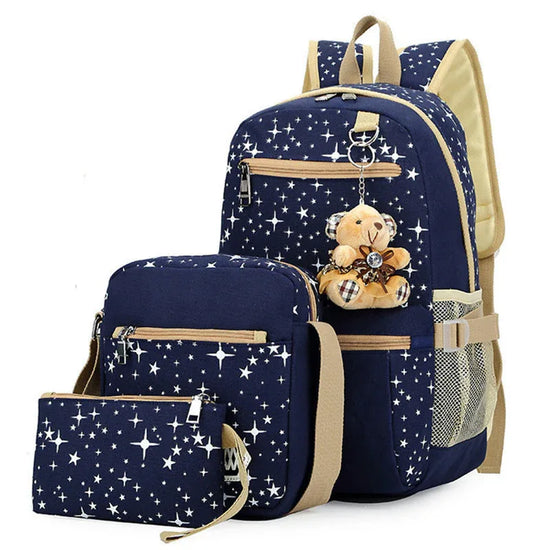 Three-piece backpack - DanaFashionstore