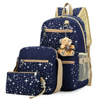 Three-piece backpack - DanaFashionstore