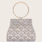 Dinner Bag Inlaid With Diamond PU European And American Chain - DanaFashionstore