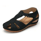 Women's line anti-slip lightweight round toe wedge sandals - DanaFashionstore
