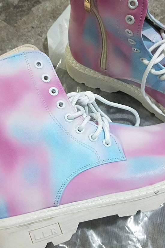 Colorful Martin boots women's casual boots