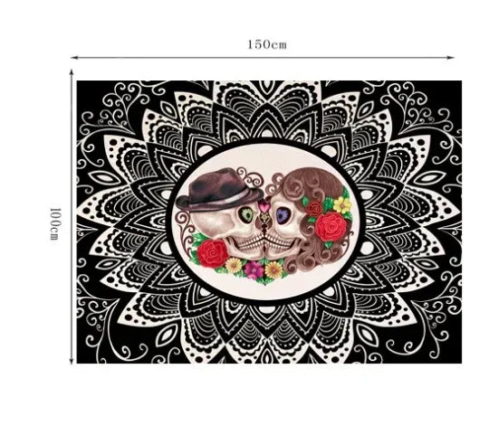 Square microfiber printed beach towel taro beach towel - DanaFashionstore