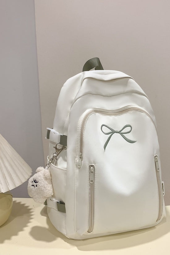 Large Capacity Girl Bow Backpack With College Style - Dana Fashion