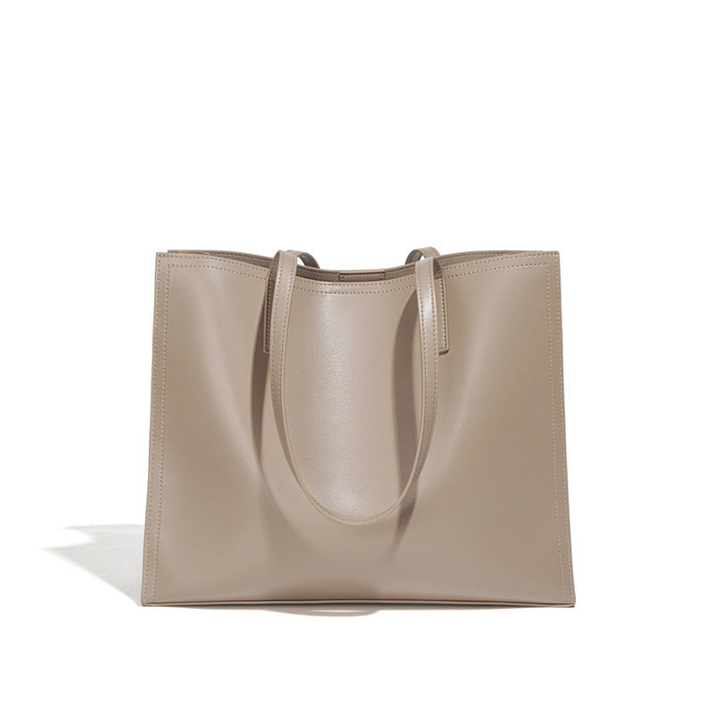 Women's Large-capacity High-grade One Shoulder Genuine Leather Handbag - Dana Fashion