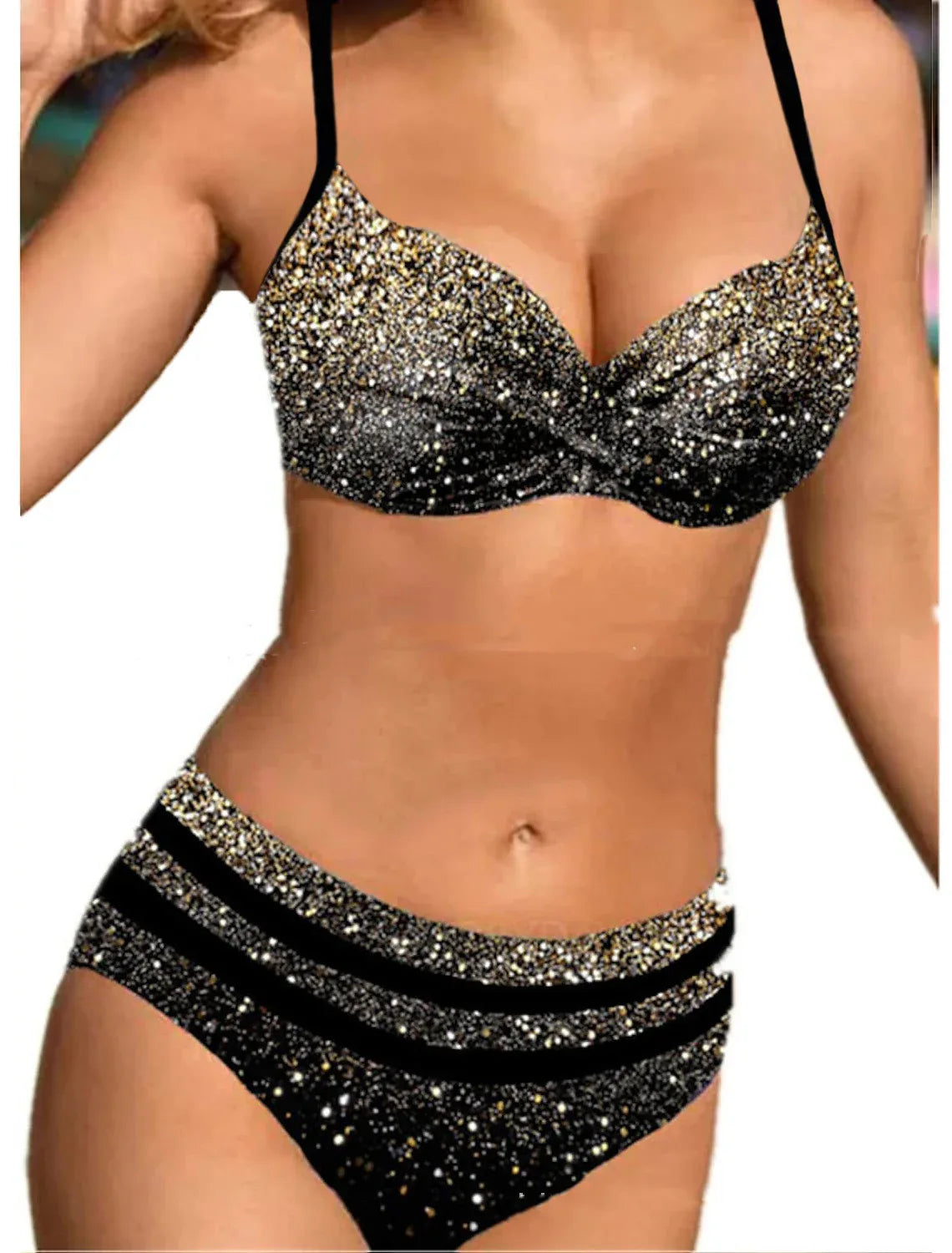 Stylish Two-piece High-waisted Bikini Woman - DanaFashionstore