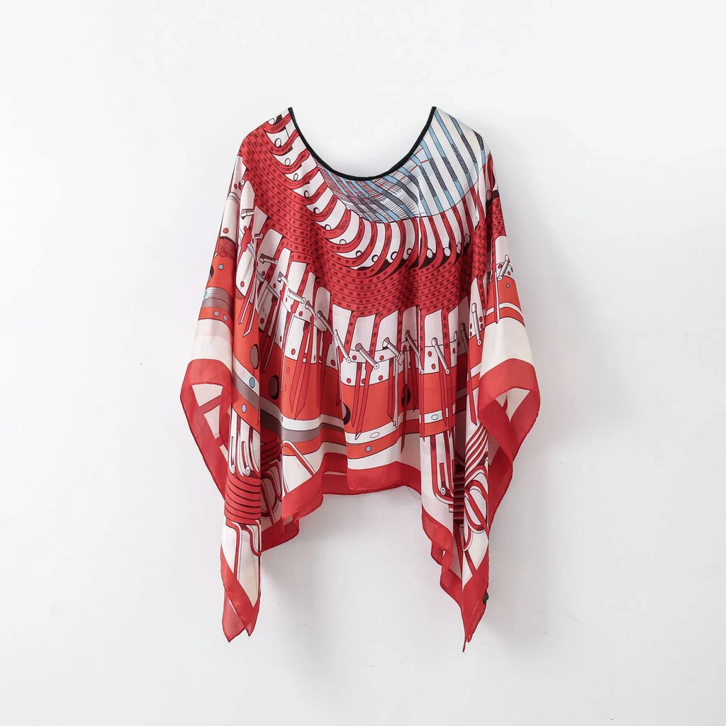 Pullover Shawl Outerwear Cover-up Multifunctional Scarf - DanaFashionstore