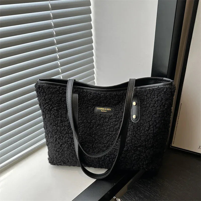 Fashionable Furry Versatile Shoulder Bag - DanaFashionstore