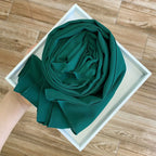 Women's Hijab Solid Pearl Chiffon Scarf - DanaFashionstore