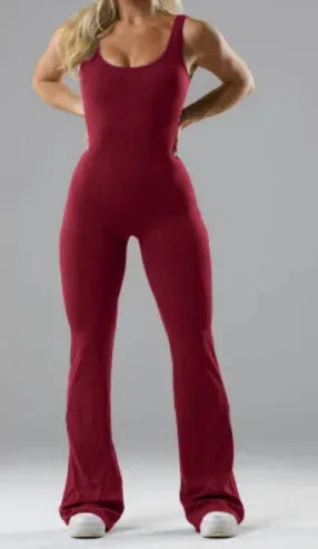 Slim Fit Hip Raise Jumpsuit Sexy Backless Exercise Yoga Clothes - DanaFashionstore